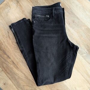 Athleta Scuptek Skinny Ankle Jeans In Black Wash